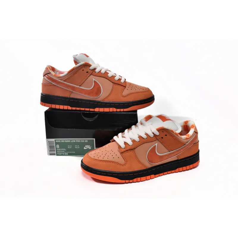 Pkgod Nike SB Dunk Low Concepts Orange Lobster - Image 4