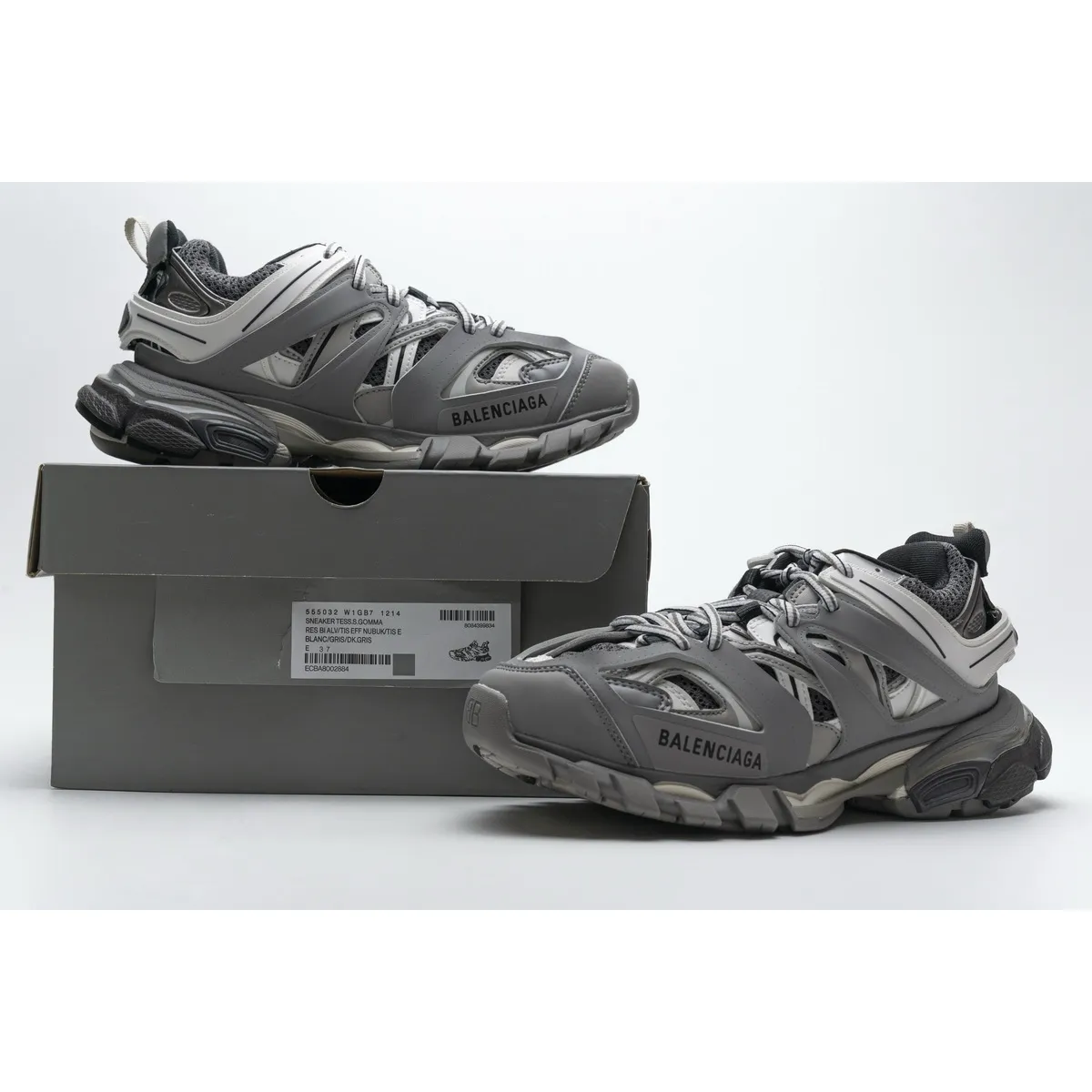 Balenciaga Track Grey White 555032 W1GB7 1214 (With Light) - Image 4