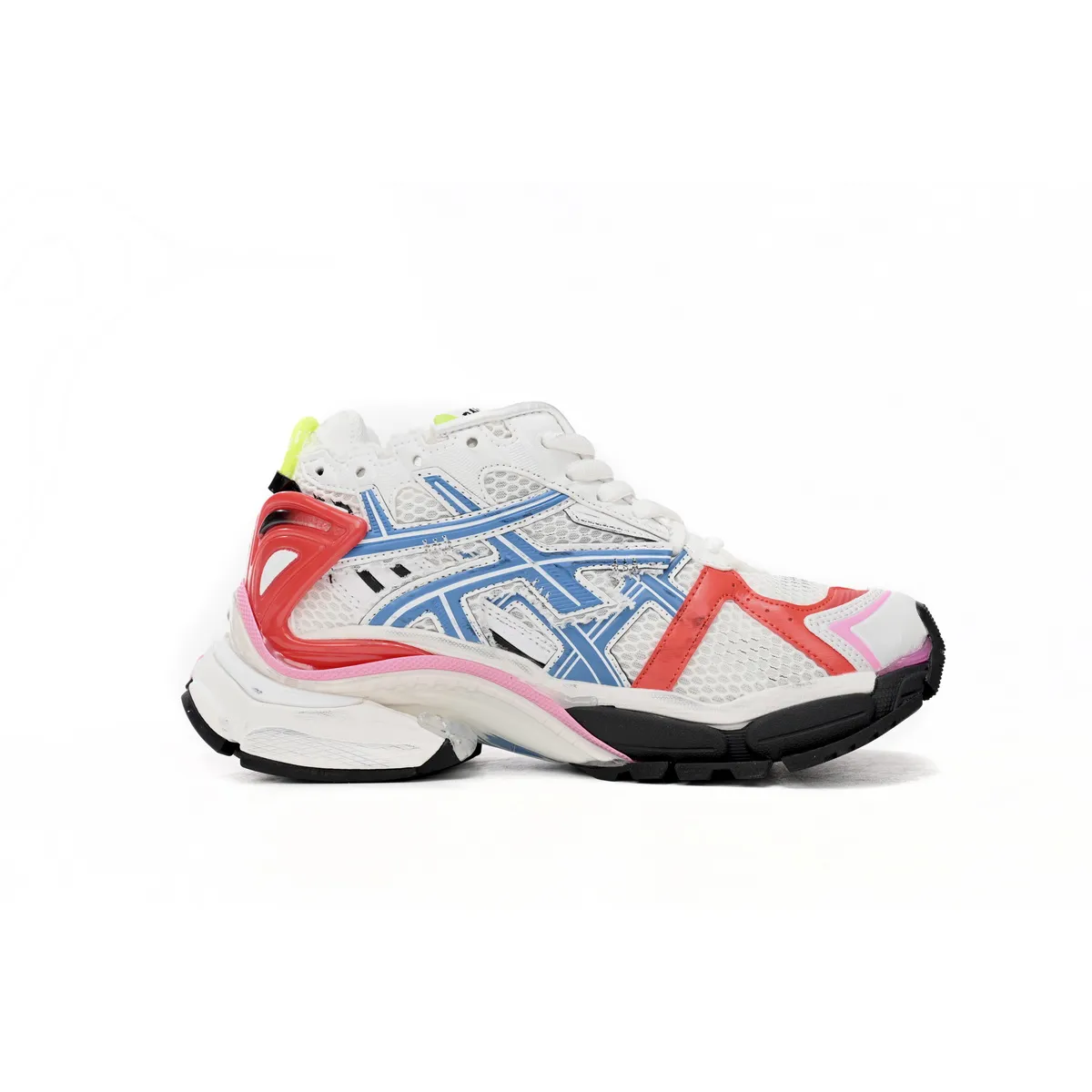 Balenciaga Runner White Blue Red 677402 W3RB6 9645 - Image 2