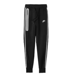 Nike Sportswear Tech Fleece Full Zip Hoodie & Joggers Reflective Details Set Black